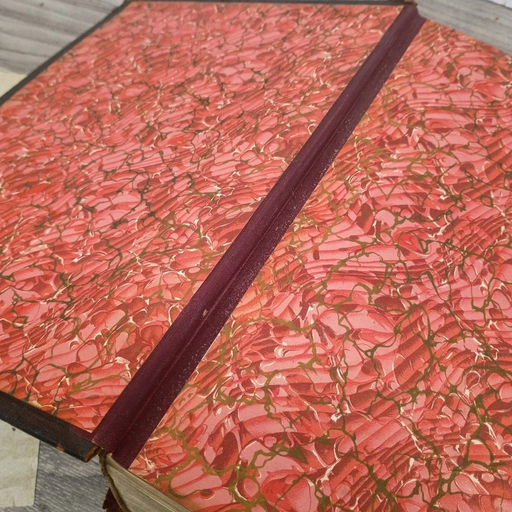 Vtg Webster's New International Dictionary, 1909 India Paper Ed Printed 1927